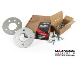 FIAT 500e Gen2 Wheel Spacers - 5mm & 20mm - Set of 4 w/ Extended Bolts